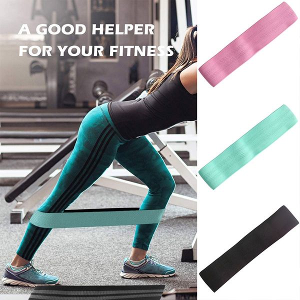 

hinst 2019 new arrival elastic bands for fitness resistance exercise belt stretching training fitness belt for women