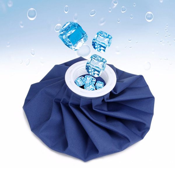 

многоразовые 6 дюймов спортивных травм мешок лед медицинских охлаждающих ткань мешок лед настраиваемой синяя первой помощь здравоохранение х