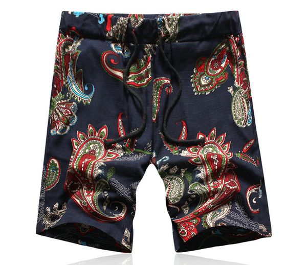 

Summer New Printing Summer Beach Shorts Men Casual Designer Bermuda Short Pants Men Plus Size S-5XL