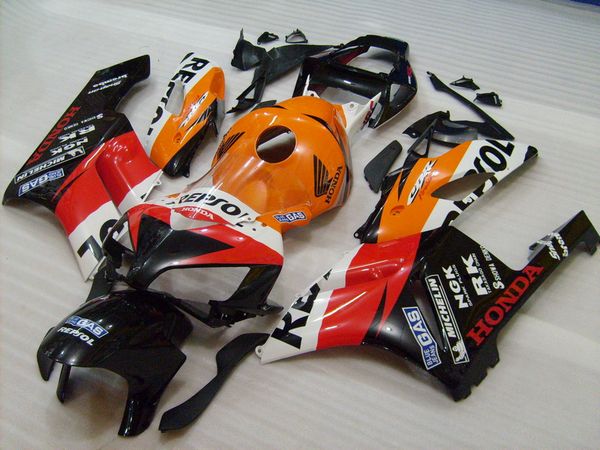 OEM Repsol Injecção Fairing Set para Honda 2004 2005 CBR1000RR CBR 1000RR CBR1000 04 05 Fairas de carroçaria de motocicleta