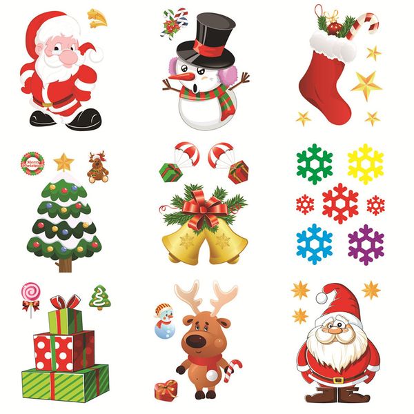 Stickers Decorations Clearance Merry Christmas Ornament Home