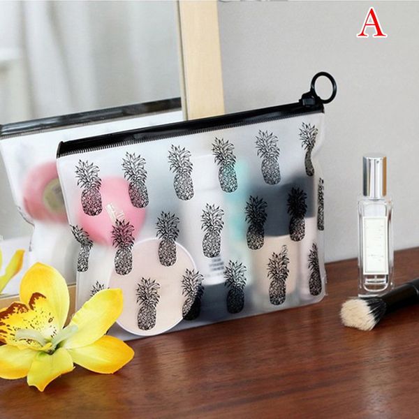 

waterproof pvc cosmetic ziplock toiletry bag cute simple toiletry bag travel storage cosmetic bags 2020