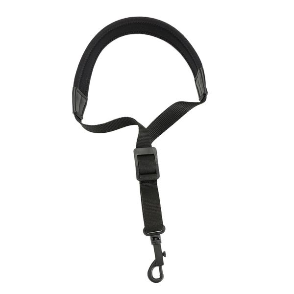 

padded saxophone sax tenor soprano shoulder strap with hook closure