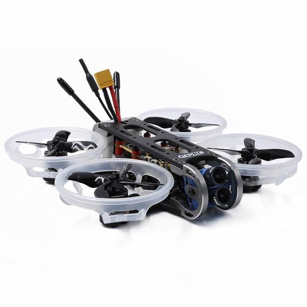 Geprc CinePro 4K FPV Racing Drone com F7 Dual Gyro 2-6S 35A BLheli_32 Caddx Tarsier Dual Lens Cam PNP -Sem Receptor Destaques Vídeo HD