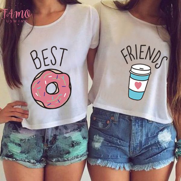 

t shirt women 2020 summer digital o neck friends letter printing t shirt europe femal short tshirt vestidos ropa mujer, White