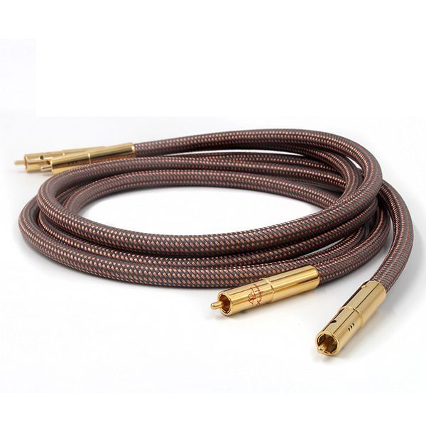 

hifi rca cable accuphase 40th anniversary edition occ pure copper rca interconnect audio cable gold plated plug