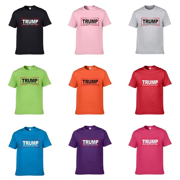 

19fw кешью цветы box логотип trump футболки для мужчин женщины пара tee letters printed с короткими рукавами дизайнер trump футболка summer, White;black