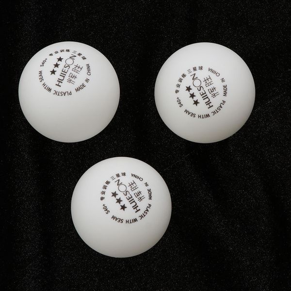 

3 pieces 3-star premium 40+mm table tennis balls plastic ball official ball