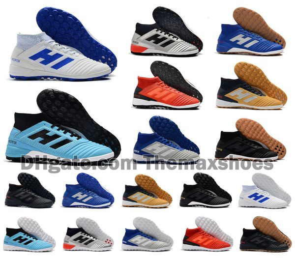 

2019 Новый Хищник Танго 19.3 TF IC Крытый Открытый Пол Погба PP Turf с Высоким Лодыжкой 19 Му