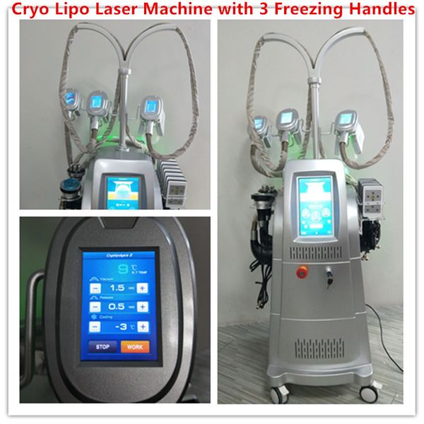 Originale Vacuum Fat Freeze Cryo Riduzione delle cellule adipose Ringiovanimento della pelle Cryo Therapy Lipo Freeze Macchina dimagrante