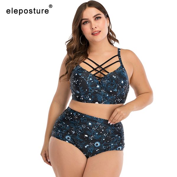 

2020 new plus size swimwear women push up bikini swimsuit female large size bikini set high waisted bathing suits beach wear 4xl, White;black
