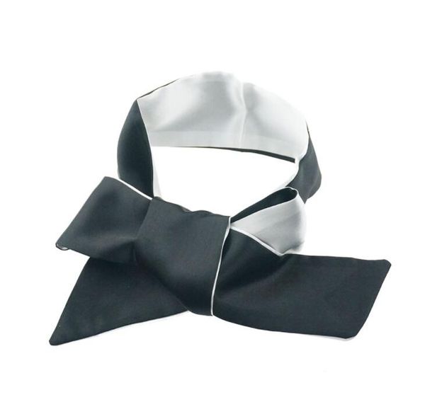 

blindfold silk ribbon reversible eye mask shade soft satin bondage patch ulnkh
