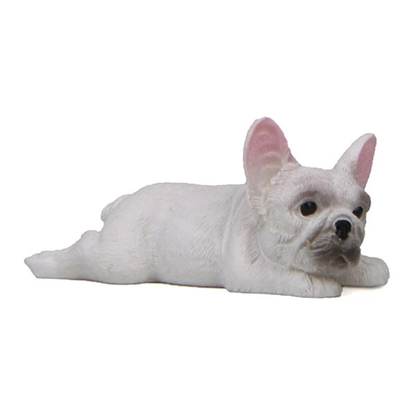 

small french bulldog model animal figure toy for home decoration