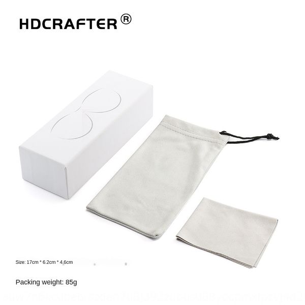 

hdcrafter glasses case glasses case box cloth mirror bag polarized test card wood bamboo mirror box