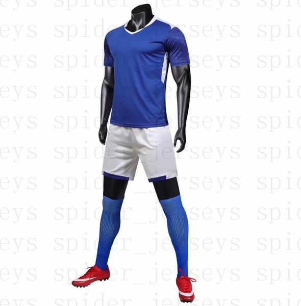 

2019 New Men's Sports Football uniform 2018 DIY Customized Putuan Training Suit Breathable Short Shirt 52658
