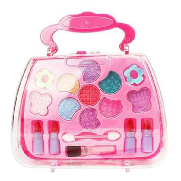 

children's cosmetics toy princess makeup box set girl play house toys eyeshadow lip gloss cosmetic girl set