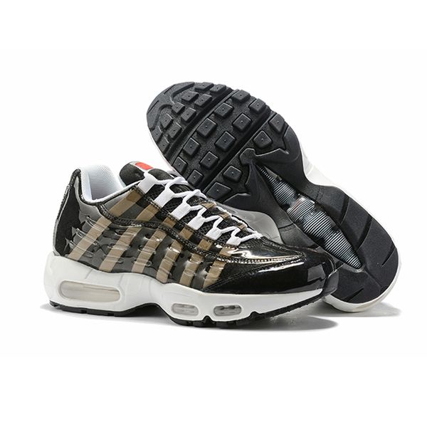 

nike air max 95 lace-up новые модные высококачественные мужские открытый обувь 2019 классические дышащие открытый походные спортивная обувь, Black