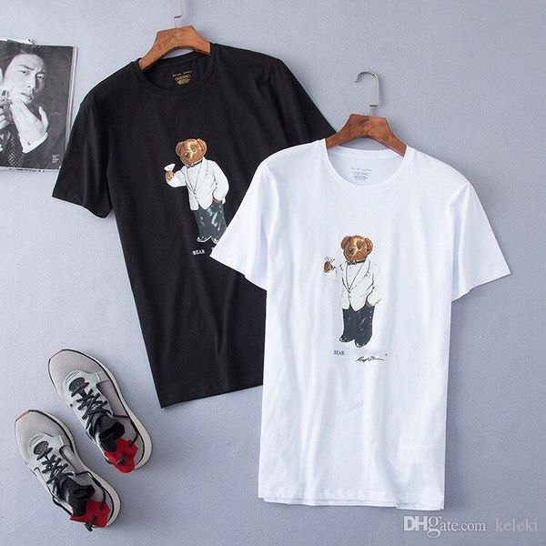 

ѬазмеѬ а поло медвед Ѭђбака ђниек ђболка  коѬоким Ѭђкавом ђболка ло White;black