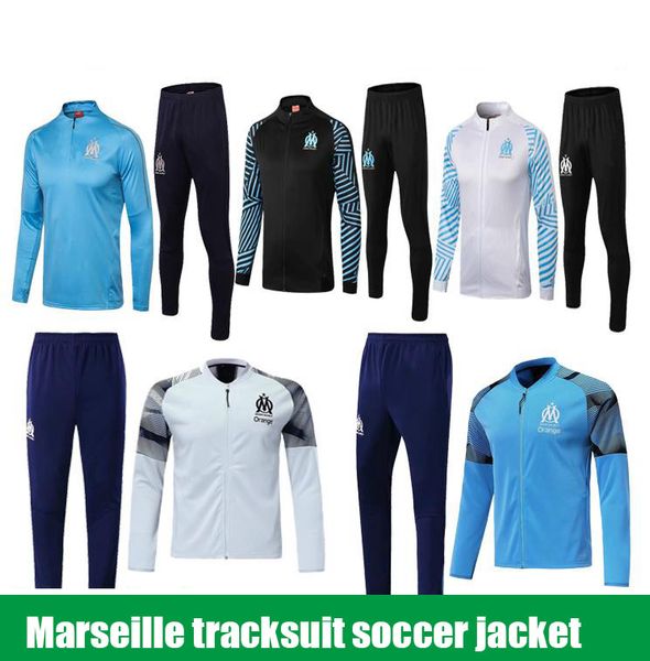 

NEW 2018 2019 Спортивный костюм Olympique de Marseille футбольная куртка Maillot De Foot 18 19 PAYET L.GUSTAVO THAUVI