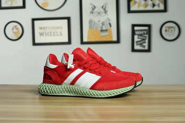 

с коробкой) мужчины женщины futurecraft 4d i-5923 кроссовки на продажу красный белый кроссовки