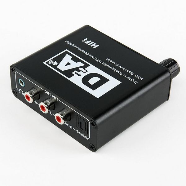 

50шт цифро аналоговый аудио конвертер hifi усилитель для наушников с toslink коаксиальный адаптер для tv box speaker
