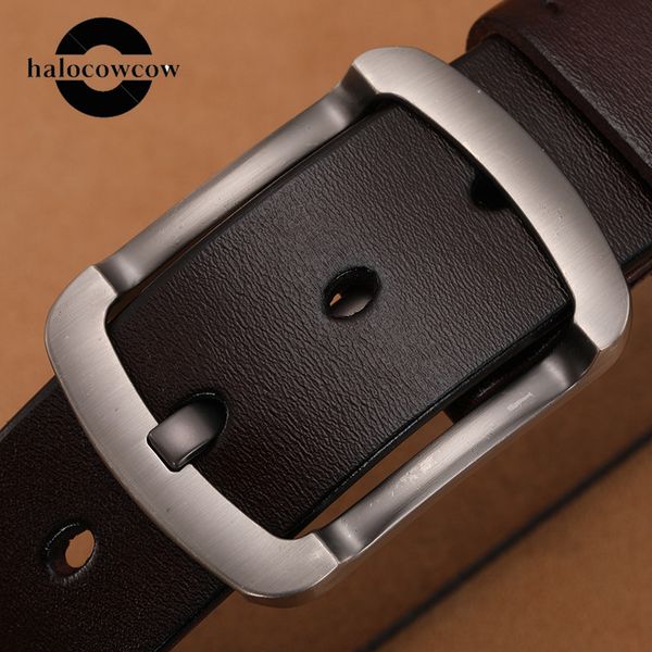 

cow leather belt vintage cowboys men genuine leather soft coffee belts luxury designer belts strap luxury brands, Black;brown
