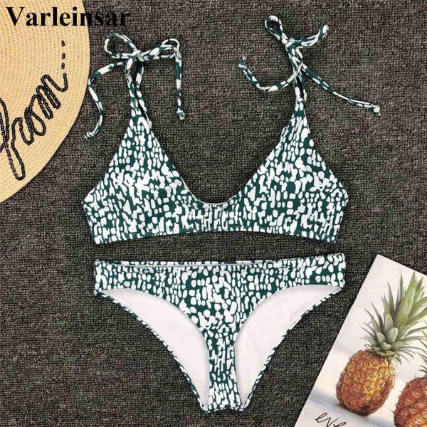 

2019 new brazilian bikini swimsuit female swimwear women two-pieces bikini set dots printed bather bathing suit swim v1087, White;black