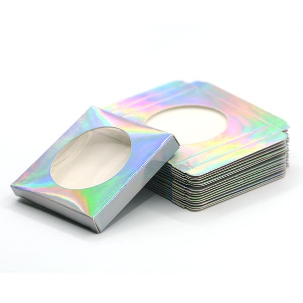 

damepapil square shape glitter paper lash boxes packaging empty 10/20/30/50/100 pieces eyelash box packaging in bulk 100pcs