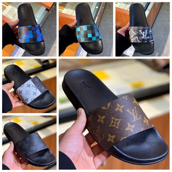 

Waterfront mule andal in monogram rubber men luxury fa hion de igner andal ummer new brand lipper lip outdoor indoor lide andal