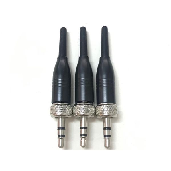 

diy 3pcs/lot black 3.5 mm 1/8