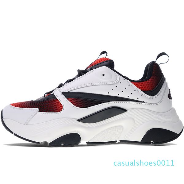 

горячий дизайнер 2018-2019 новых d мужских canvas и телячья тренеры мода новых кроссовки b22 тренер технических kn обувь c11, Black