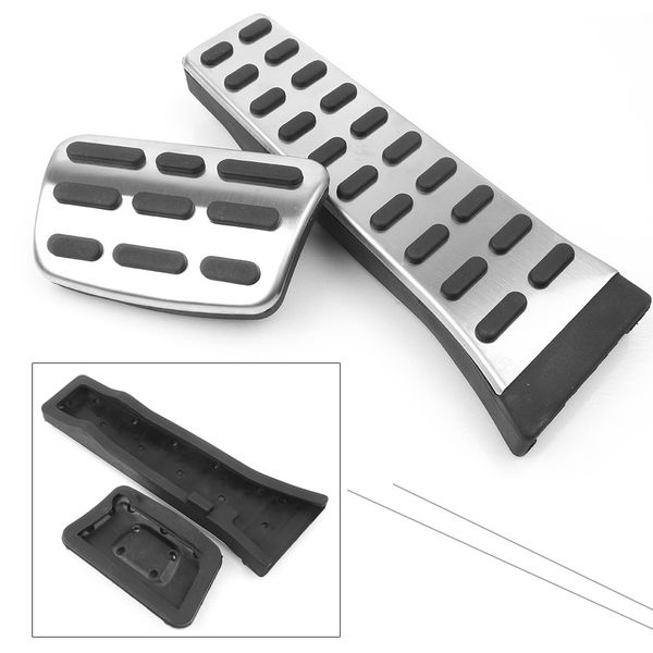 

stainless gas fuel brake foot rest pedal caps pad cover for kia s k4 k5