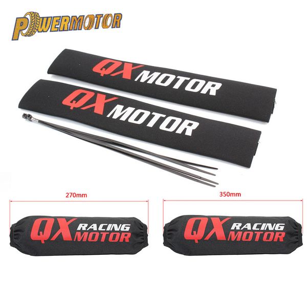 

36cm front fork protector 35cm rear absorber guard wrap cover for crf yzf klx dirt bike motorcycle atv quad motocross