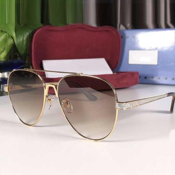 

navigator metal sunglasses gold frame square metal frame vintage style outdoor design man classical sun eyeglasses model gg1055, White;black