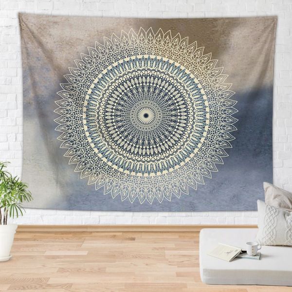 

india mandala tapestry wall hanging bohemia tapestry wall carpet tapiz witchcraft decorative cloth tapestries #