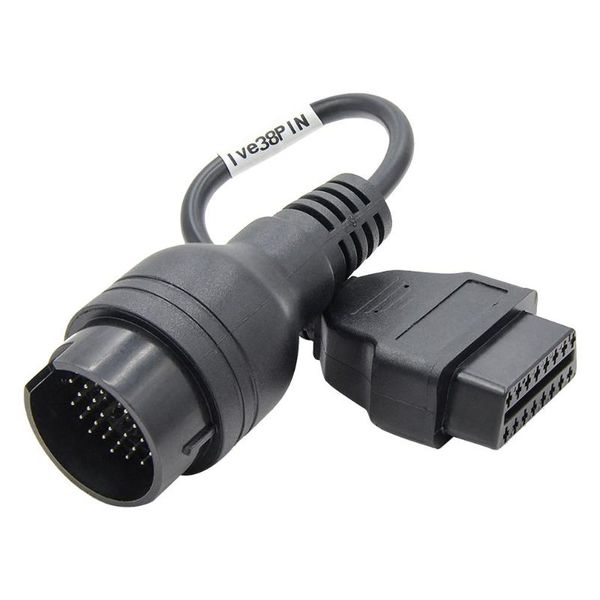 

truck cable obd1 to obd2 for 38pin male to obd2 16pin adapter cable