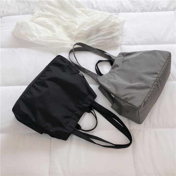 

корейская версия harajuku большой емкости плече сумка женщина простой студент сумка случайные ткань оксфорд плеча сумку тотализатор