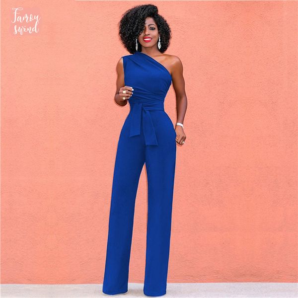 

женщины комбинезон с плечом женского повседневных комбинезонов широкой ногой брюки лето элегантного комбинезон партия комбинезоны женской, Black;white