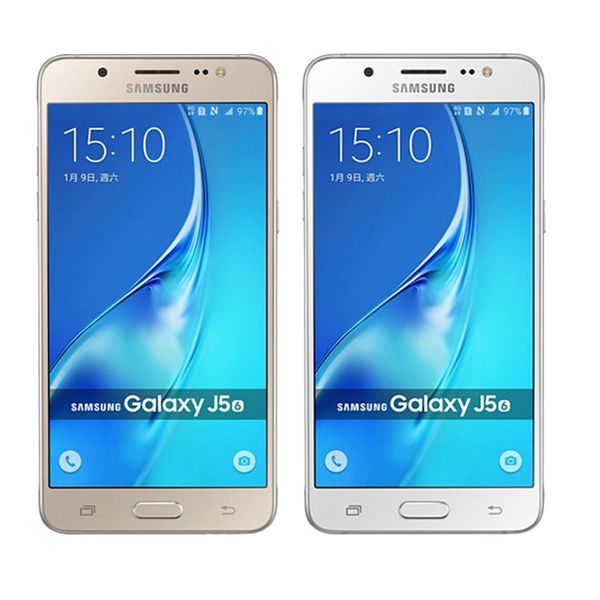 

оригинальный samsung galaxy j5 j500f j5008 quadcore 1,5 гб озу 16 гб пзу 5,0 "3g wcdma восстановленное moblie телефон с аксессуарами sealed