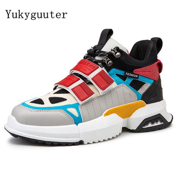 

men running shoes sports sneakers flats breathable summer walking mesh shoes men athletic lace up hook & loop comfortable