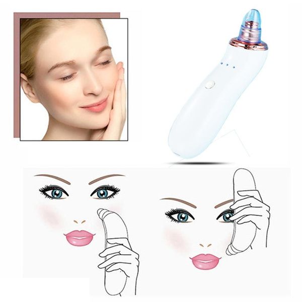 

3 cleaner set blackheads skin care remove blackheads shrink pores vacuum pore cleaner face cleaning blackhead instrumen vacuum