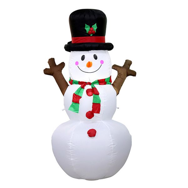 

christmas inflatable props led lights inflatable snowman hat led yard art decoration yard garden christmas toys for children