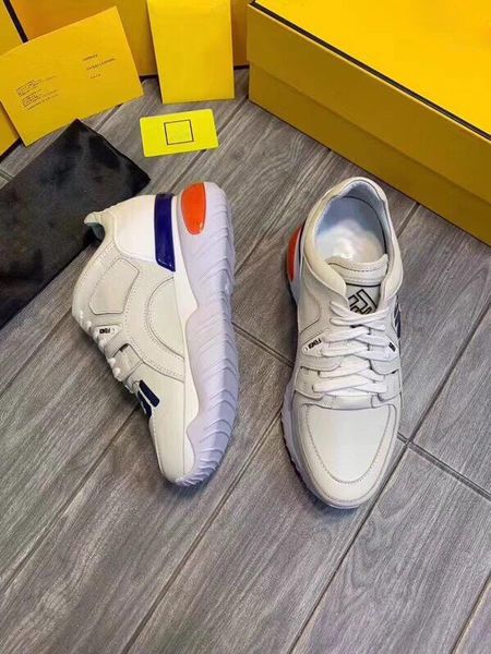 

Top quality men's real Leather Shoes Luxury brand Mens sneaker Casual Shoe for women with box size 38-45