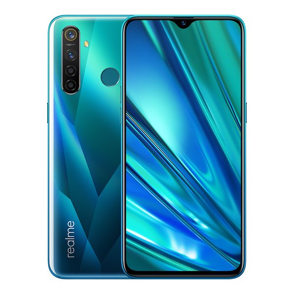 Оригинальный RealMe Q 4G LTE Сотовый телефон 8 ГБ RAM 128GB ROM Snapdragon 712 Octa Core Android 6.3 