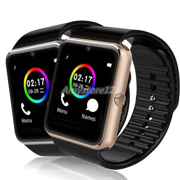 

1PCS GT08 Bluetooth Smart Watch с слотом для SIM-карты и NFC Health Watches для Android Samsung и IOS Apple iphone смартфо