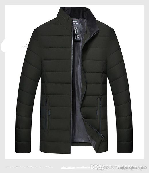 

mens winter business designer coats stand collar long sleeve solid color warm homme clothing fashion casual apparel, Black;brown