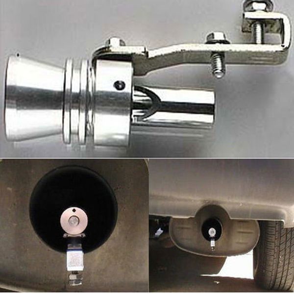 

aluminum alloy silver turbo whistle pipe whistle sound fashion durable gifts car decoration automobile