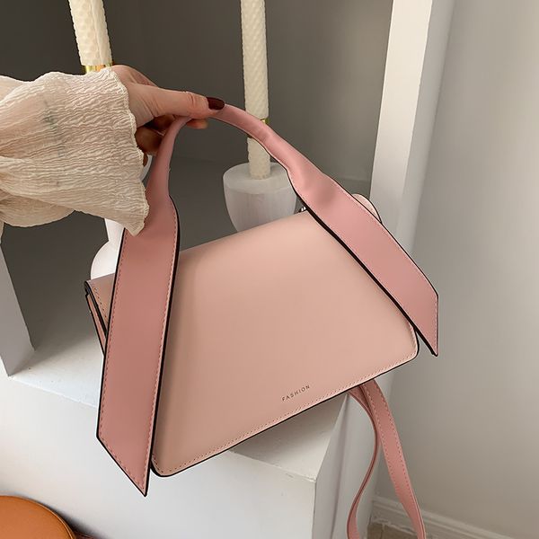 

personality hand bag 2020 spring new contrast leisure bag fashion crossbody bags & shoes