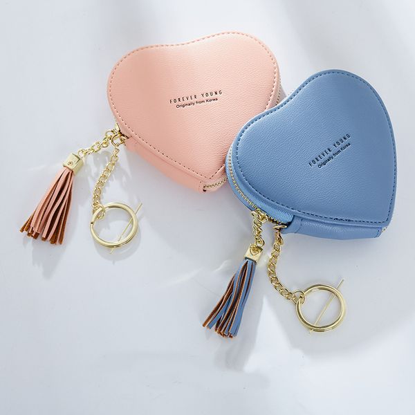 

korean-style zipper wallet simple cool purse bag women's mini cute square sling bag south korea students coin, Black