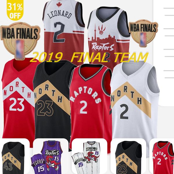 

2 kawhi jer ey 2 leonard 43 kawhi jer ey 23 fred vanvleet raptor camby 21 camby 15 carter retro tyle 1 mcgrady 7 lowry
